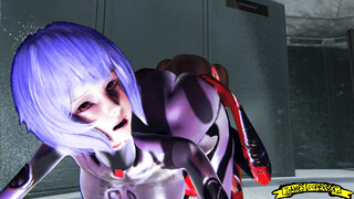 Rei Ayanami and Asuka Langley 3D SFM HENTAI