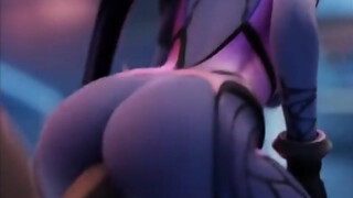 Widowmaker Loves To Grind On Big Cock