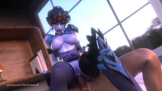 Widowmaker Getting Fucked In Her Tight Ass