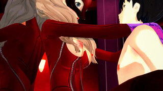 Persona 5 Royal: Romatic Catsuit Sex with Ann in a Love Hotel (3D Hentai)