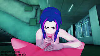 MY HERO ACADEMIA : LADY NAGANT LOVES A HUGE DICK (HENTAI 3D)