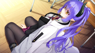 【#10 天使☆騒々 RE-BOOT！実況動画】おっぱいをさらけ出した青紫髪の黒ストッキングスーツ巨乳美女がエロすぎる・・(ゆずソフトエロゲー) Hentai game Tenshi☆Souzou