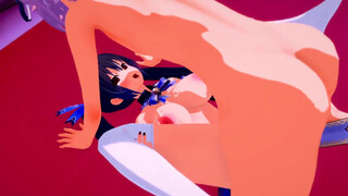 Fate x Neptunia: NOIRE MILKS ASTOLFO'S CUM (3D Hentai)