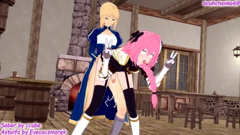 Hentai videos tagged with astolfo strapon anal | HentaiGem