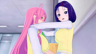 FUTA TO LOVE LALA SATALIN DEVILUKE X SAIRENJI HARUNA 3D HENTAI