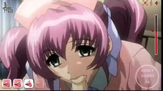 Horny nurse helpful facial cumshot