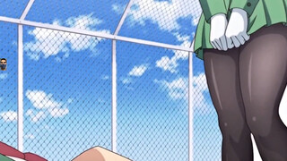 Lose virginity on roof of school sexy virgin girl big boobs and huge ass first time sex anime hentai