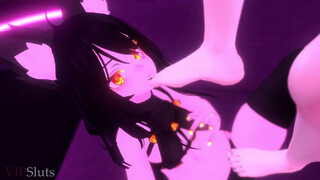 VIPSluts - Futanari Mommy Encounters Cute Anime Girl