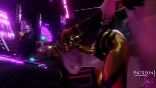 D.Va Bent Over And Fucked In Her Tight Ass