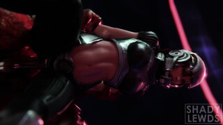 Femshep Bent Over And Fucked (Armor Version)