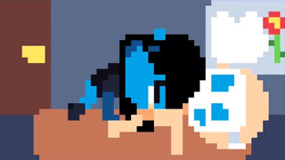 Alien Girl Gets Fucked In Bed By Masked LED Guy (Full Animation)