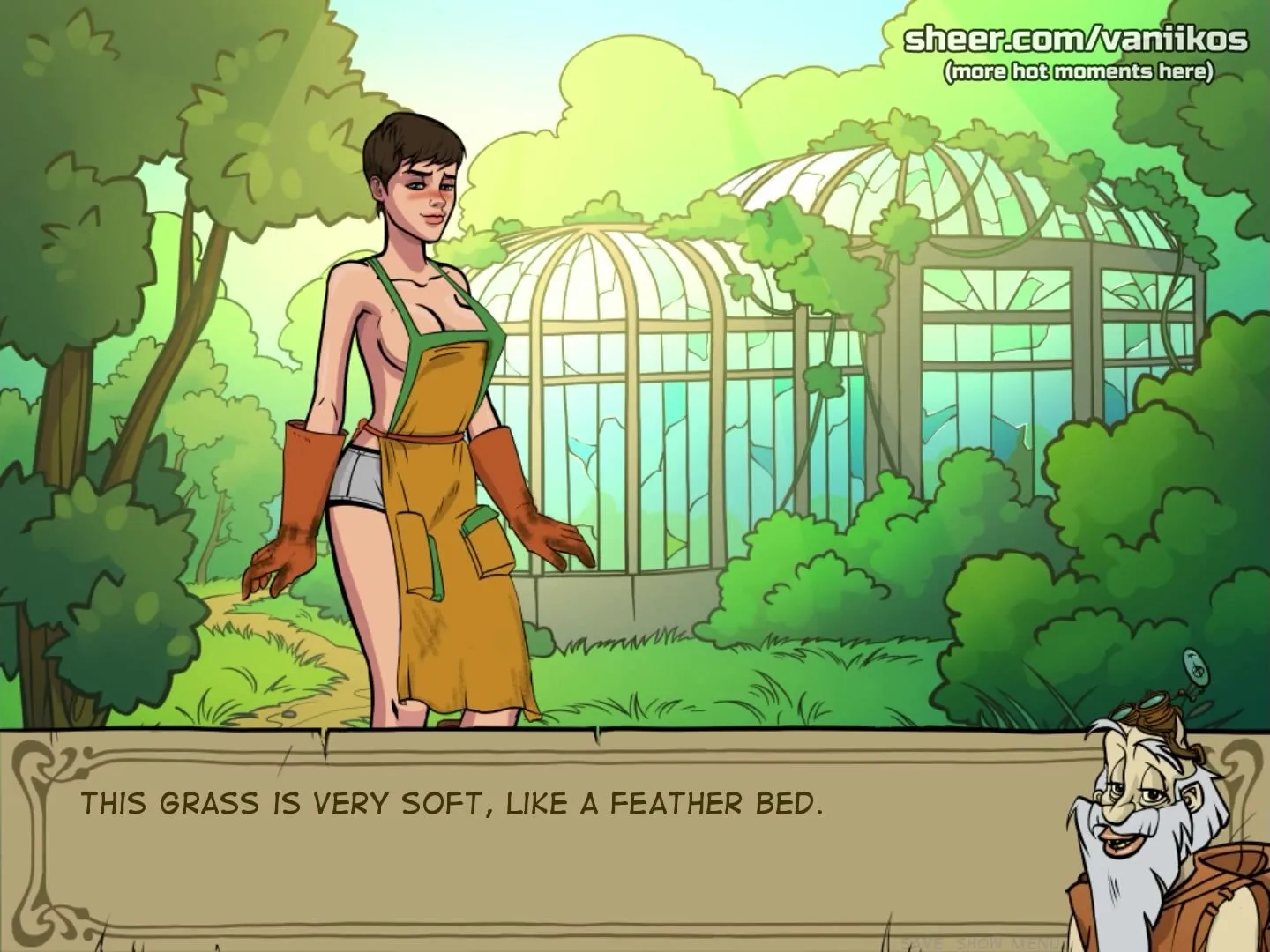 Uninhibited witch enjoying her sensual liberation