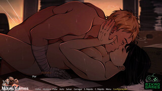 Naruto and Hinata decide to fuck at work on the Village Chief's desk