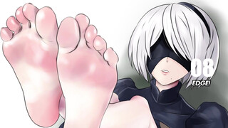 2B wants to turn you into a pussyfree virgin JOI(femdom, feet, facesitting, humiliation)