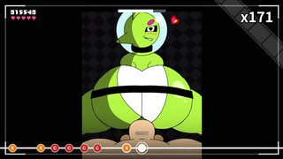 An UNNAMED big-assed alien BEGS to be POUNDED!!