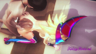 Yu Gi Oh Hentai - Dark Magician Girl Hard Sex Extended Version