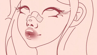 girl blowjob sucking 2d animation