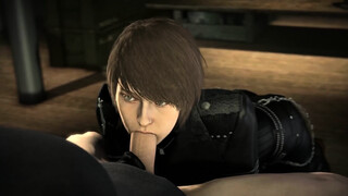 Monica Elshett Sucking Cock