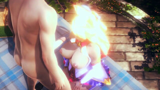 League Of Legends Hentai - Ahri And Syra Threesome