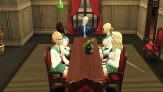 Goku Cap 1 Master roshi has his sex harem and he fucks all of them ...