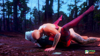 Possessed by a HUGE BOOBS succubus CREAMPIE in forest! [Massive Tits Creampie]