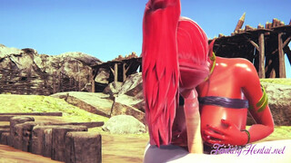 Zelda Hentai - Gerudo Girl is fucked