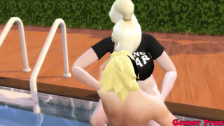 Anime Cosplay Porn Cap 4 Ino went to Boruto to teach her swimming lessons and she seduces him and asks him to fuck her every moment and put all his milk inside