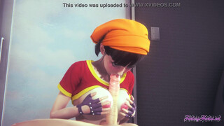 Dragon Ball Hentai - Pan cunnilingus, suck and penetrated