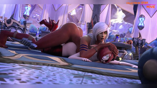 Futanari Warcraft & Futa Fucks With Each Other & Animation