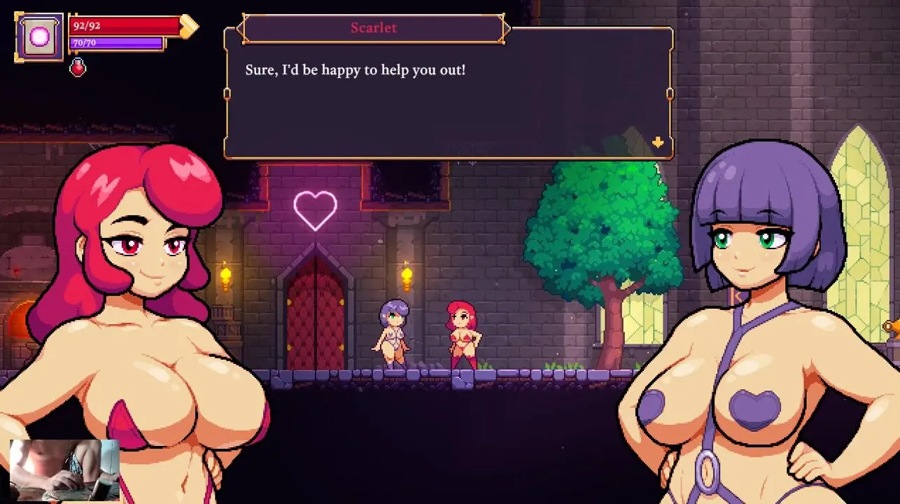 Scarlet maiden game hentai big breasts redhair part 1