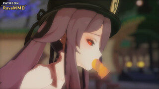 Hu Tao gets Smashed by Zhongli