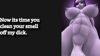 [FayGrey] Raven trains you to be a cumslut Pt. 3 The Final Orgasm (Femdom cei joi assplay Futa train