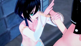 Venti and Aether hentai