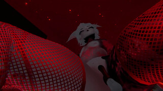 VR - FtM Femboy has pussy teased with remote control toy