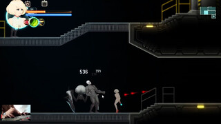 AlienQuest-EVE - a cute big breast blondie completely LOST in a monster nest