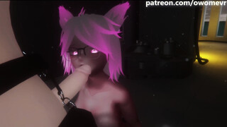 Horny Femboy Breeds Slutty Catgirl to Save Humanity after the Apocalypse - VRChat ERP - Preview