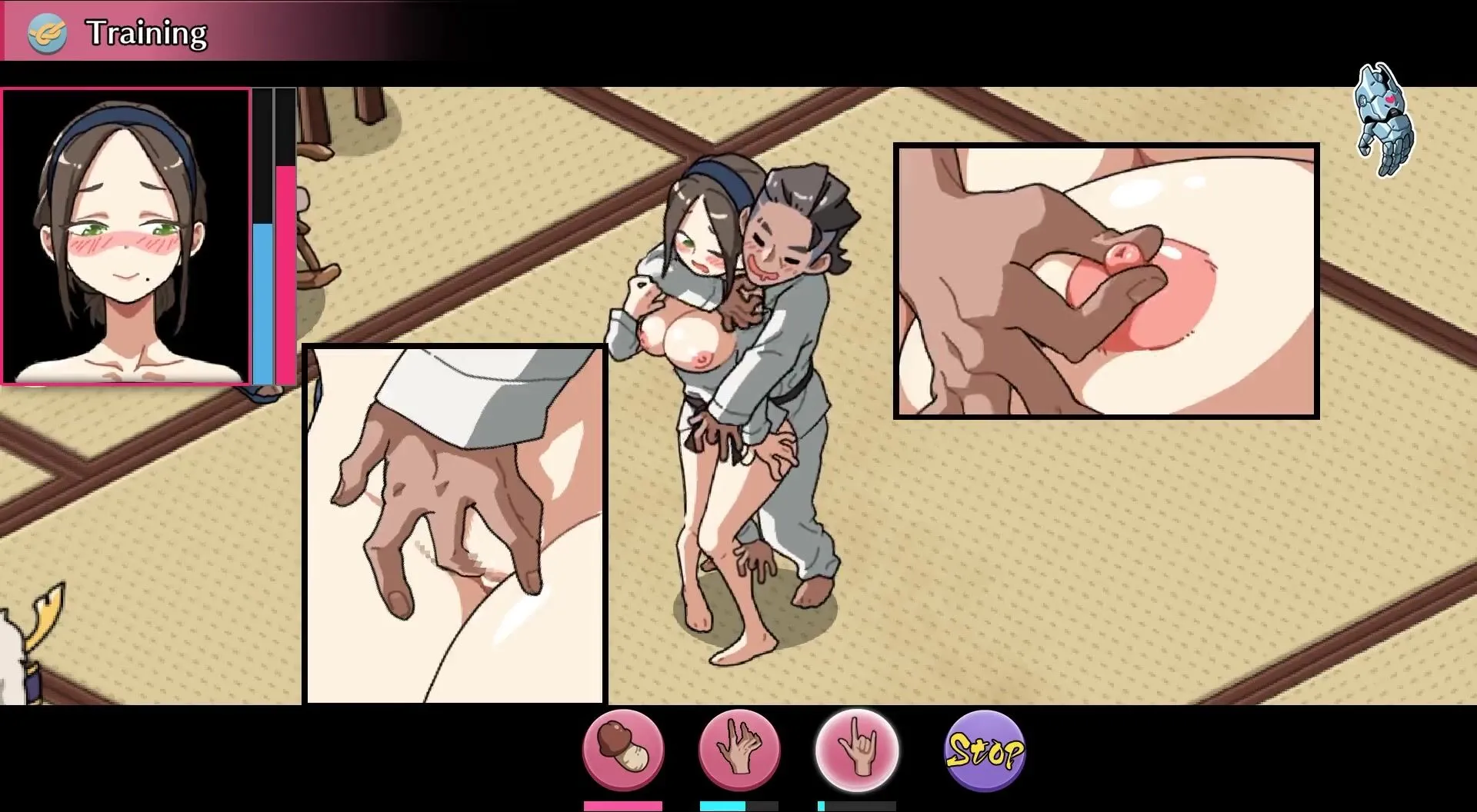 A Taste of... Self-defense Dojo Secret NTR Lesson