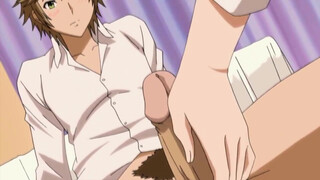 Anime girl with red hair gets orgasm - Hentai porn