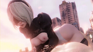 2B And Her Big Ass Riding