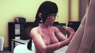 DVA, masturbation is forbidden here. I'll cum in you for that