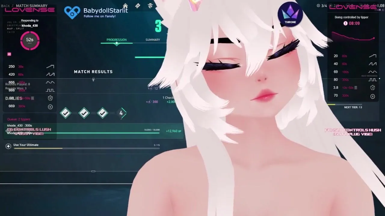 Chat helps vtuber cum after playing Valorant