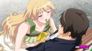 Fucking in a public park! Hentai