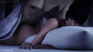 Using Nyotengus Ass Late At Night (With Sound)