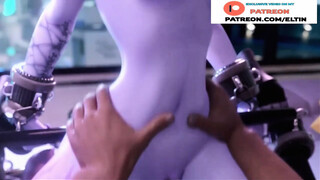 WIDOWMAKER OVERWATCH FUCKED WITH A BDSM TOY - BEST BDSM HENTAI OVERWATCH 60FPS