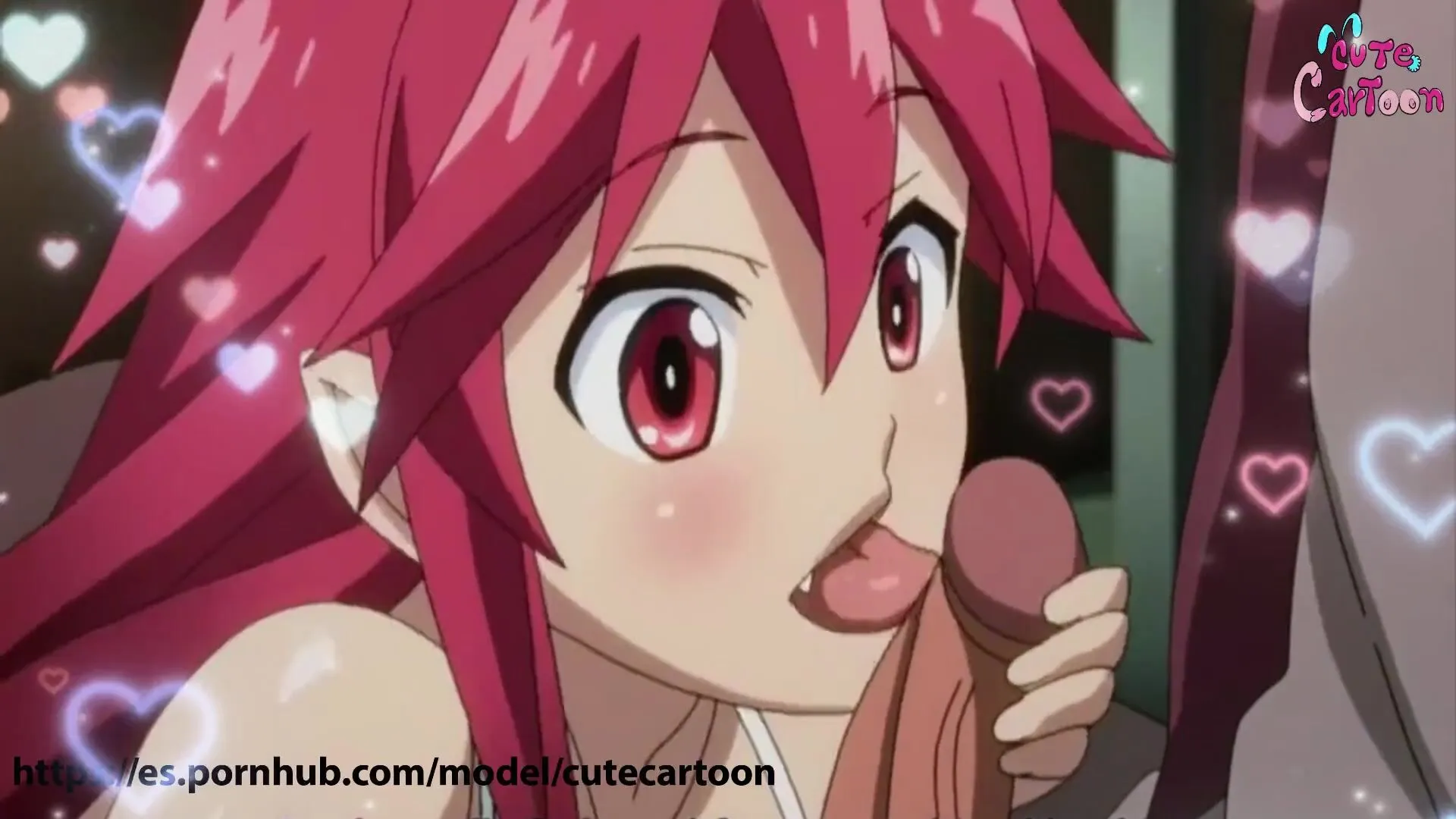 HOT vampire - SUCKS CUM to survive - (Hentai Itadaki Seieki  best clips -  part 1) - cute [CARTOON]