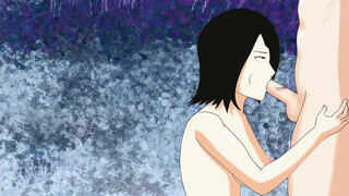 Mikasa Devotes her juicy body to Eren and gives him a blowjob - AoT