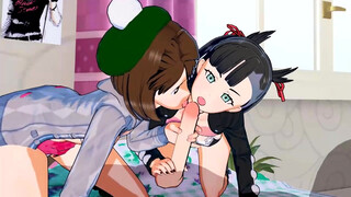 marnie and gloria 3some