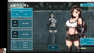 Closed area block z - Final fantasy tifa lockhart doing a titjob for money