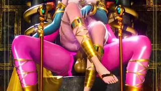 Qiyana teaching her subjects obedience