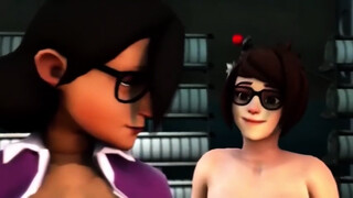 Futa Futanari Mei Overwatch Anal Huge Cumshot 3D Hentai